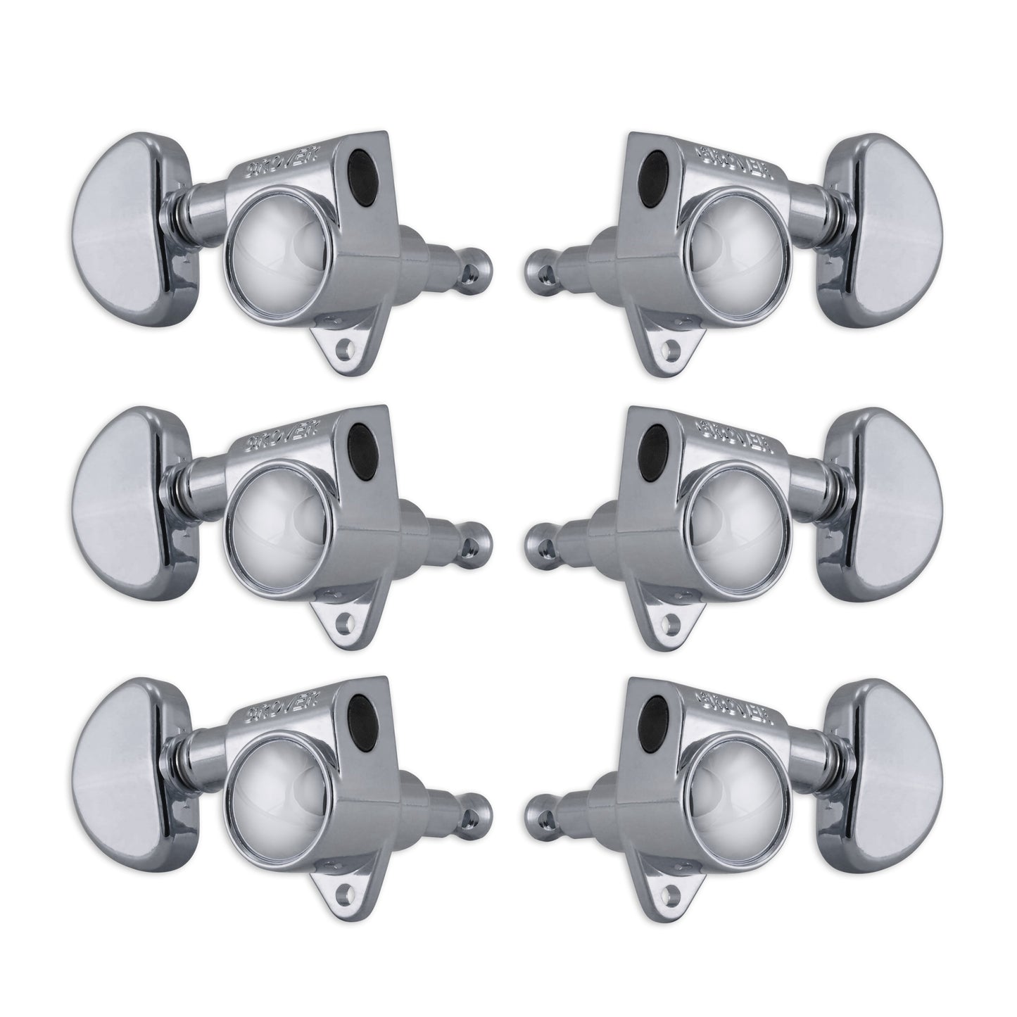 Grover Original Rotomatics Machineheads~ 3+3 ~ Chrome