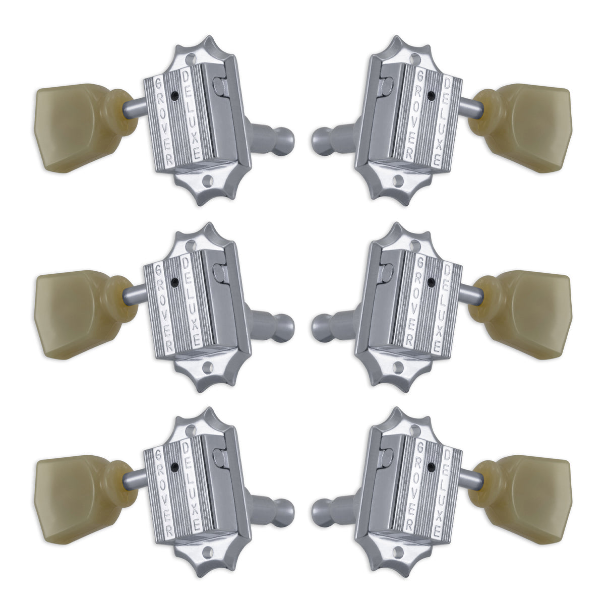 Grover Vintage Machineheads 3+3 – Chrome