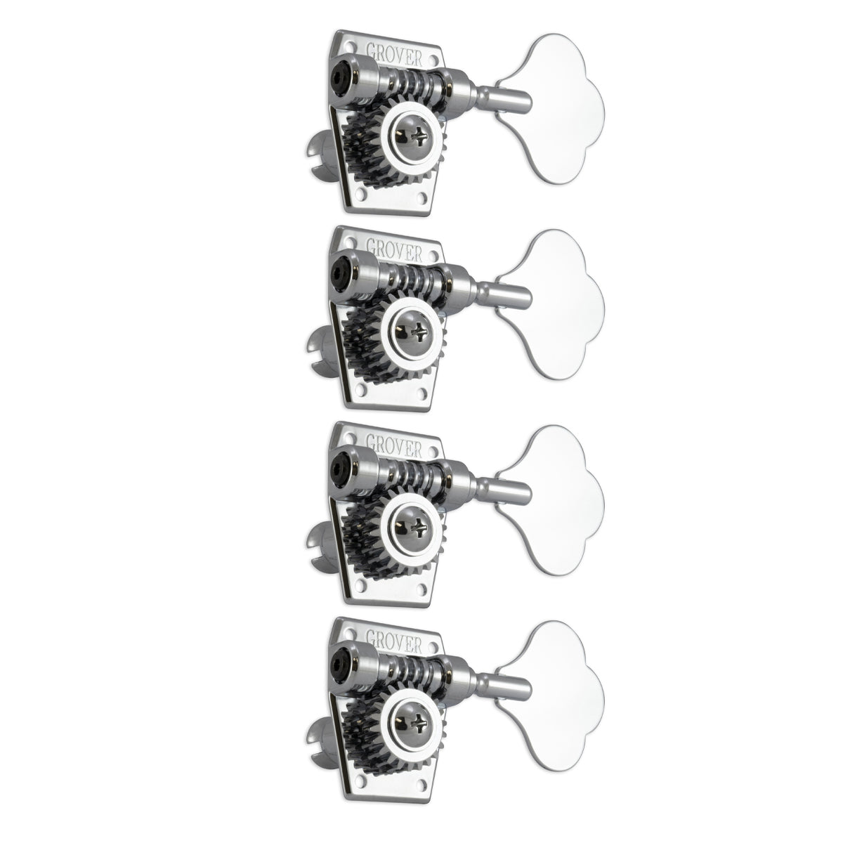 Grover Vintage Bass Machineheads 4-in-line – Chrome