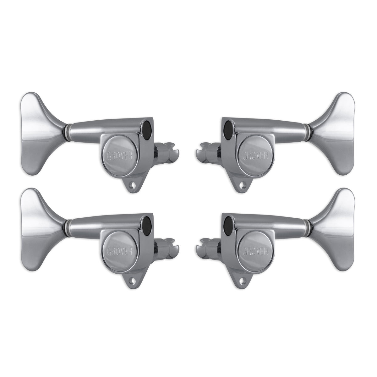 Grover Mini Bass Machineheads 2+2 –Chrome