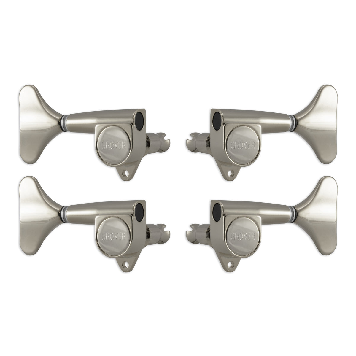 Grover Mini Bass Machineheads 2+2 – Nickel