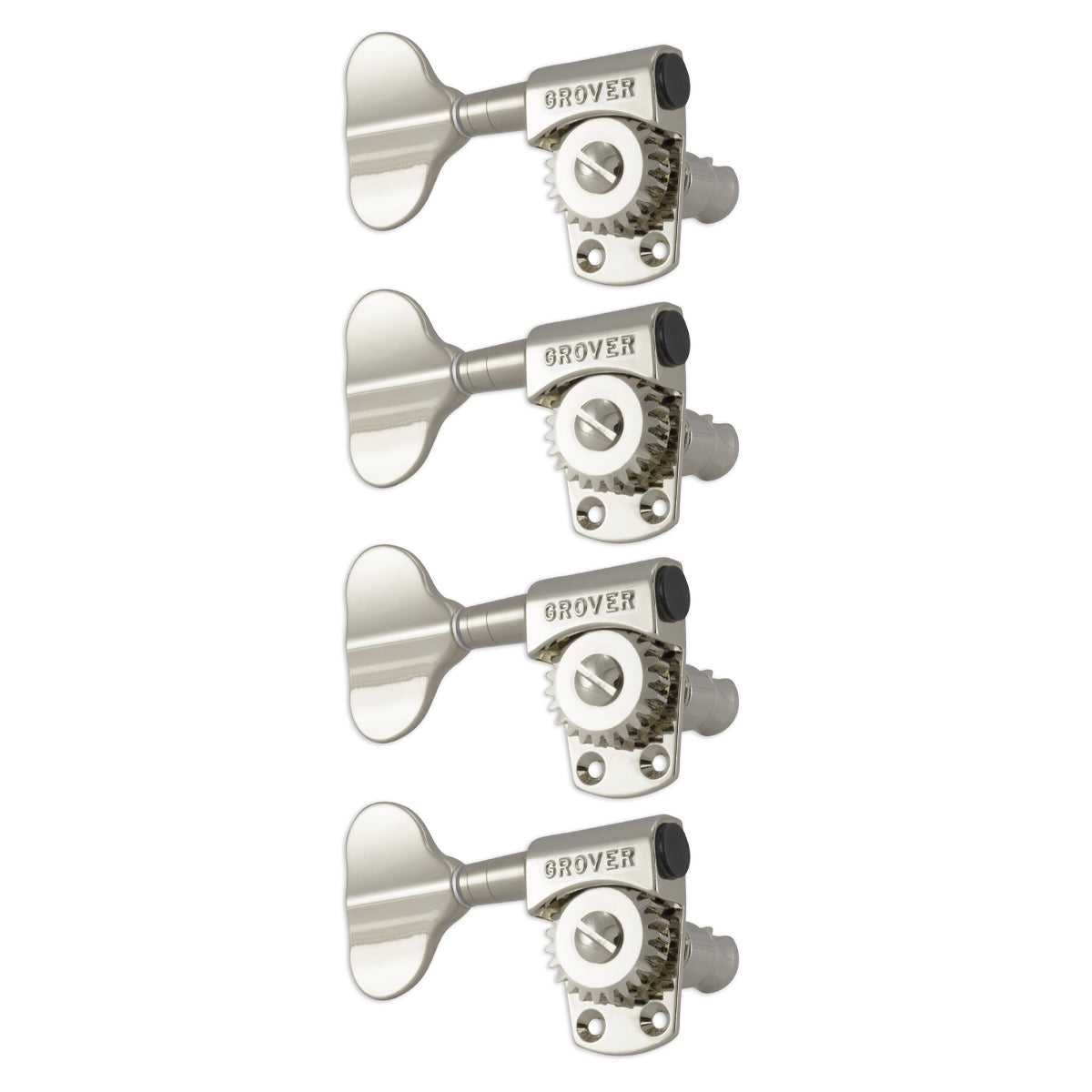 Grover Titan Bass Machineheads 4 in-line – Nickel Left Hand