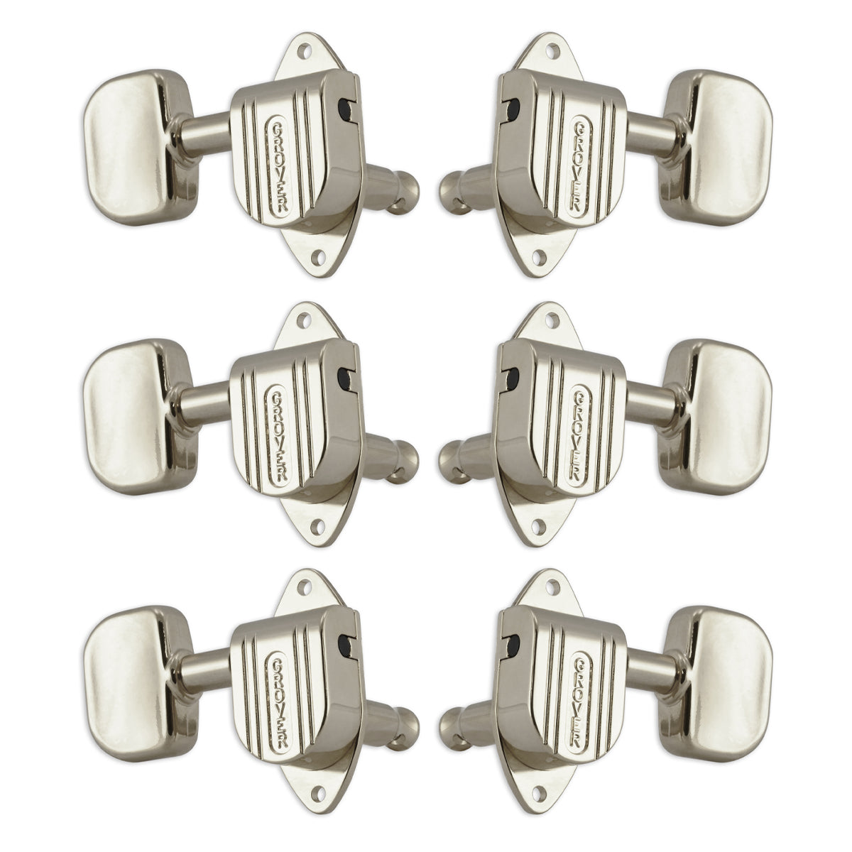 Grover Vintage Imperial 152 Series Machineheads 3+3 – Nickel