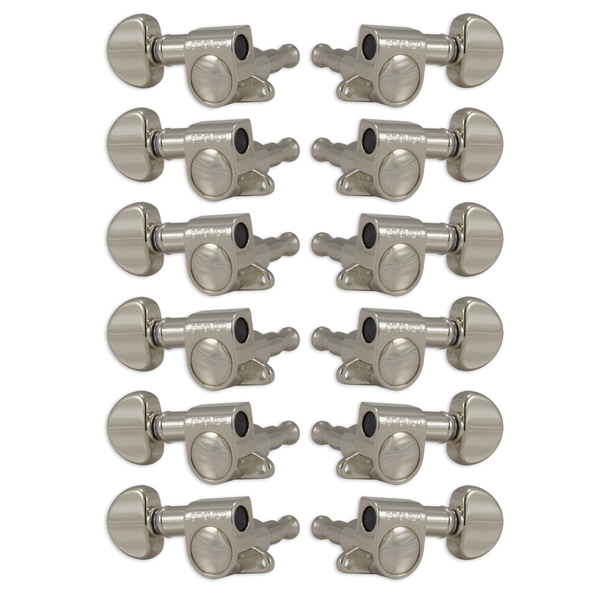 Grover Mini Rotomatics Machineheads 12 String 6+6 – Nickel