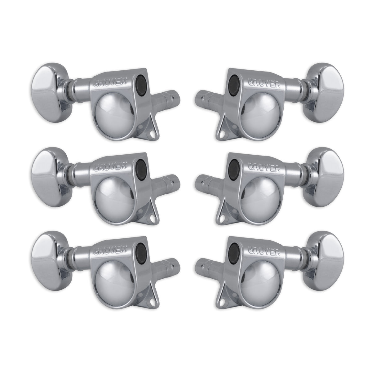 Grover Mini Locking Rotomatics Machineheads 3+3 – Chrome