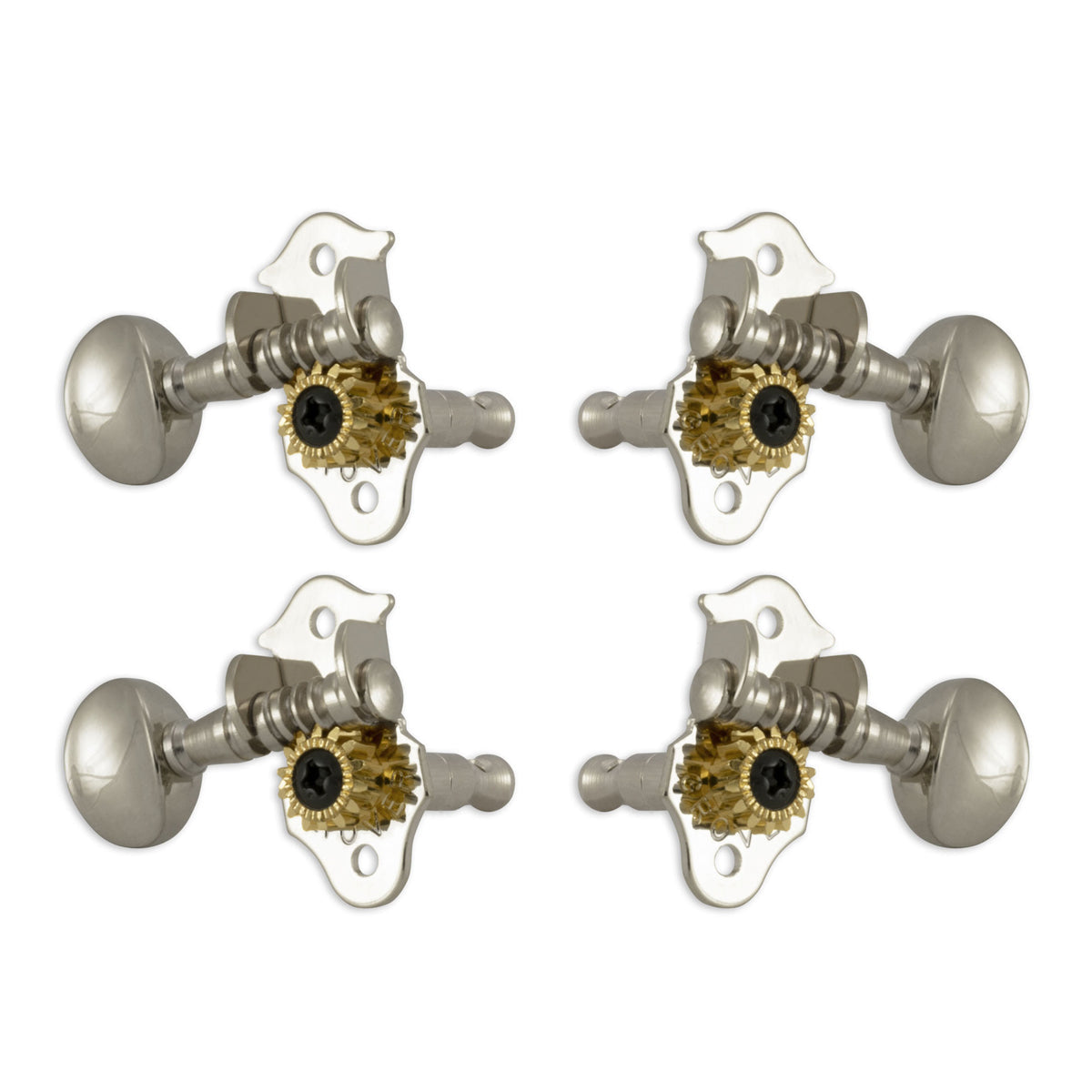 Grover Sta-Tite Geared Ukulele Pegs (Set of 4) – Chrome