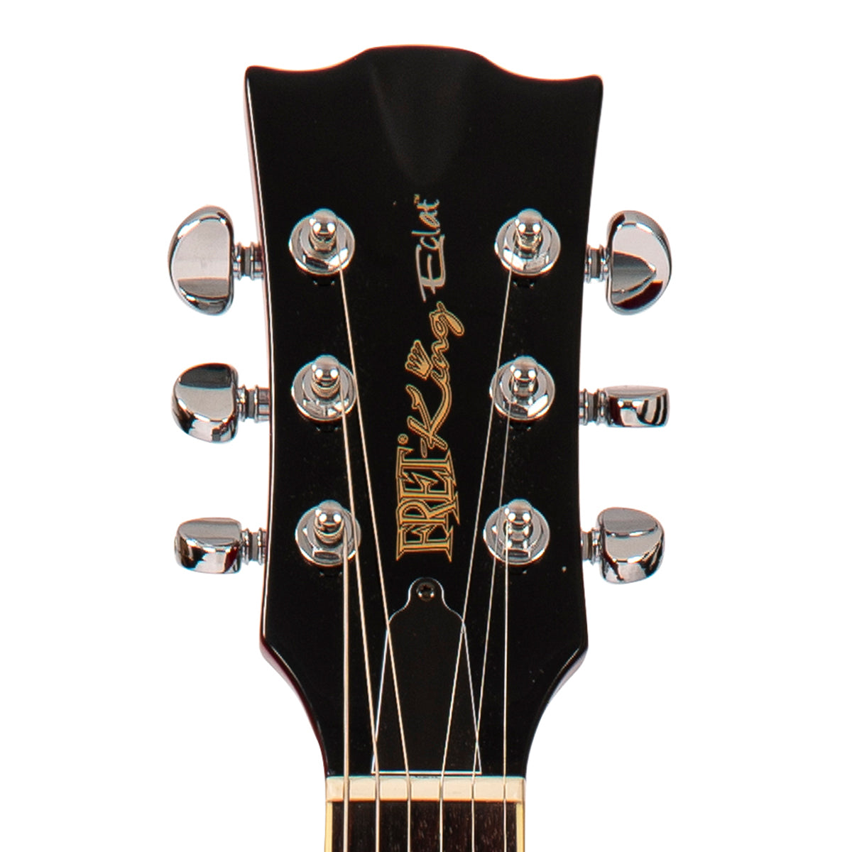 Flamed Cherry Sunburst Fret-King Eclat Custom Electric Guitar