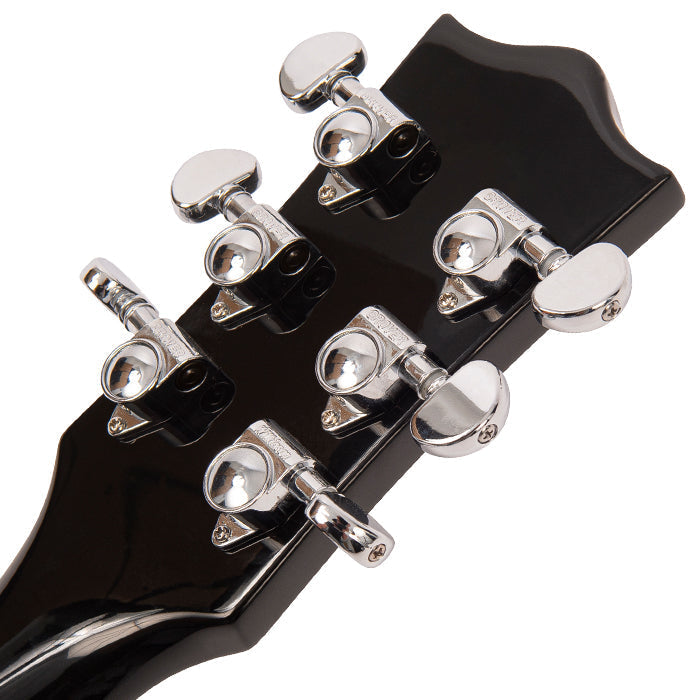 Flamed Tobacco Sunburst Fret-King Eclat Custom Electric Guitar