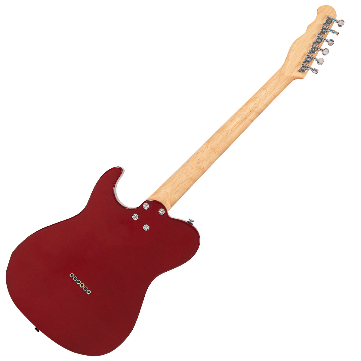 Candy Apple Red Fret-King Country Squire Stealth Electric Guitar