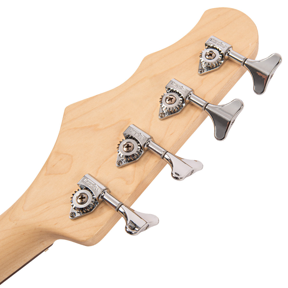 Natural Ash Fret-King Perception Custom Bass Guitar