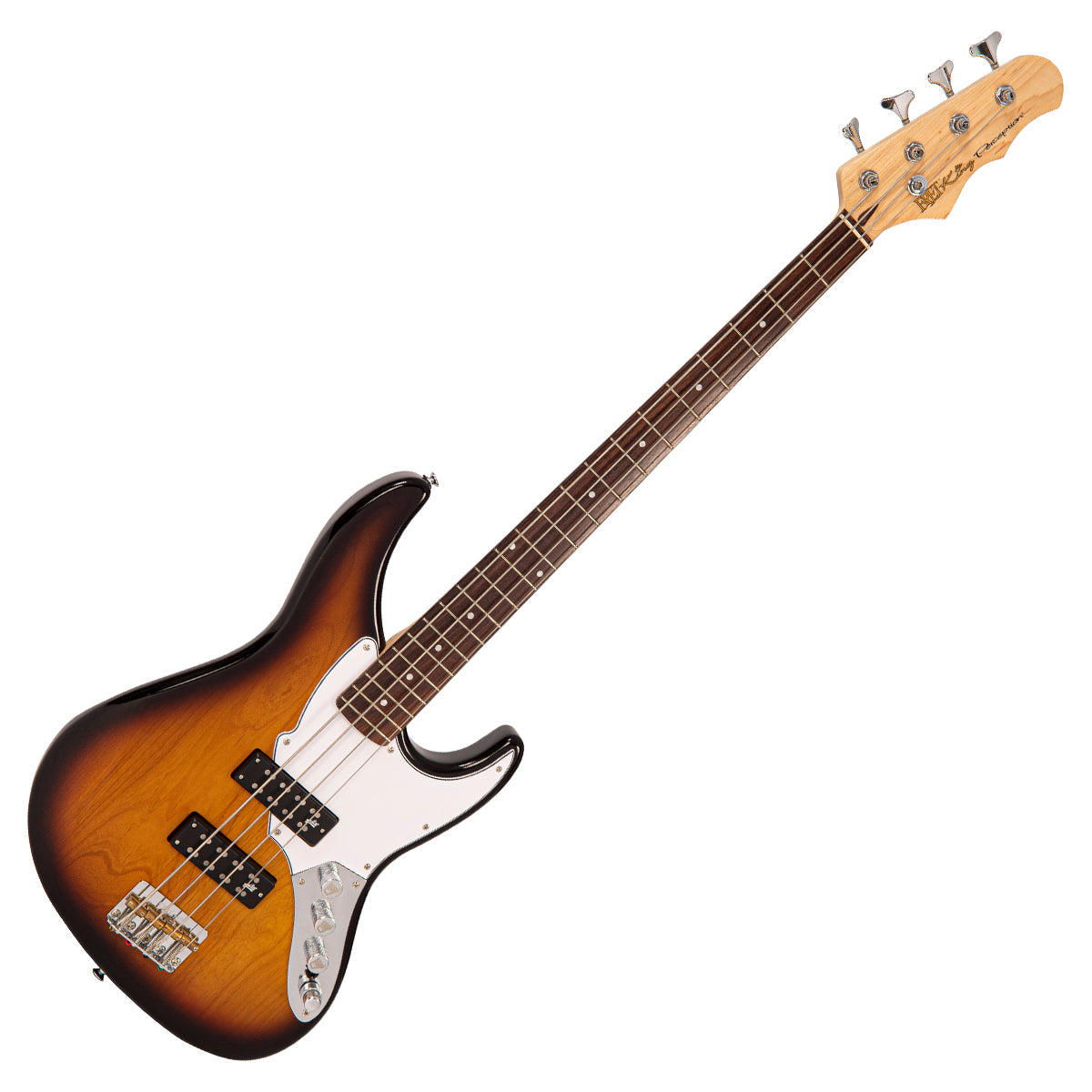 Original Classic Burst Fret-King Perception Custom Bass Guitar