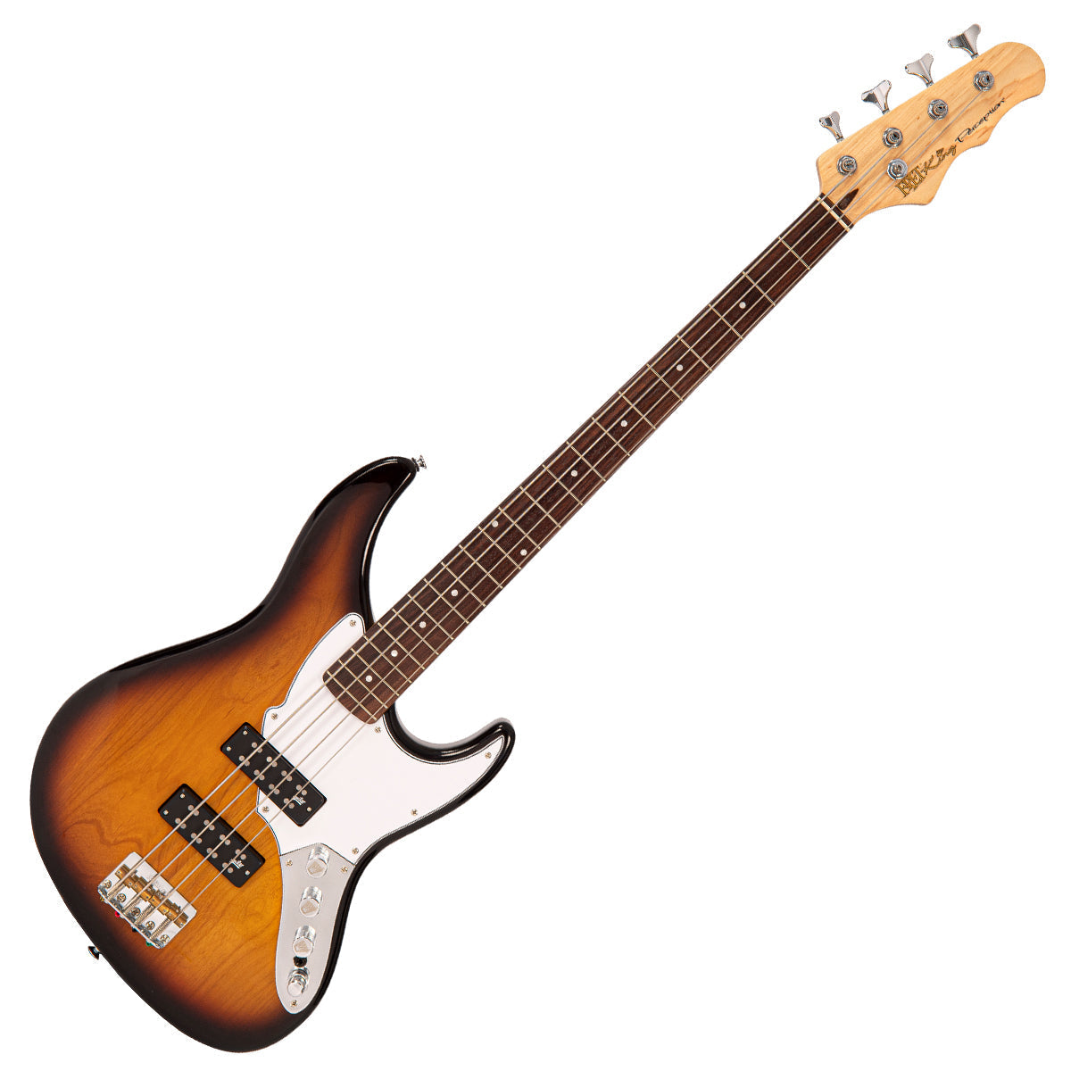 Original Classic Burst Fret-King Perception Custom Bass Guitar