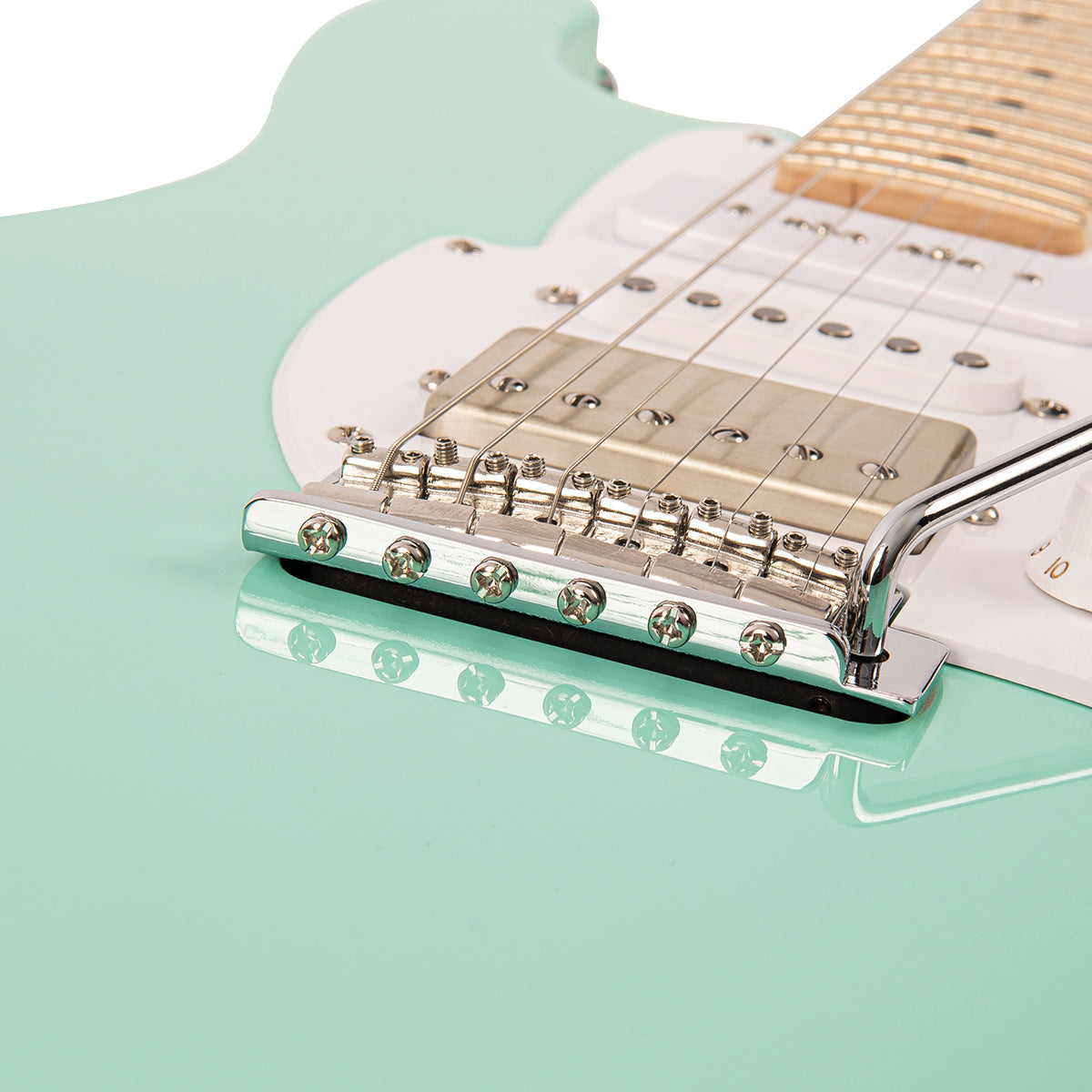 Ventura Green Fret-King Corona Custom Electric Guitar