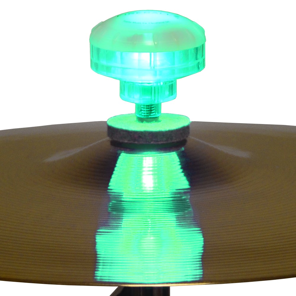 Fireballz Cymbal Light ~ Screaming Green