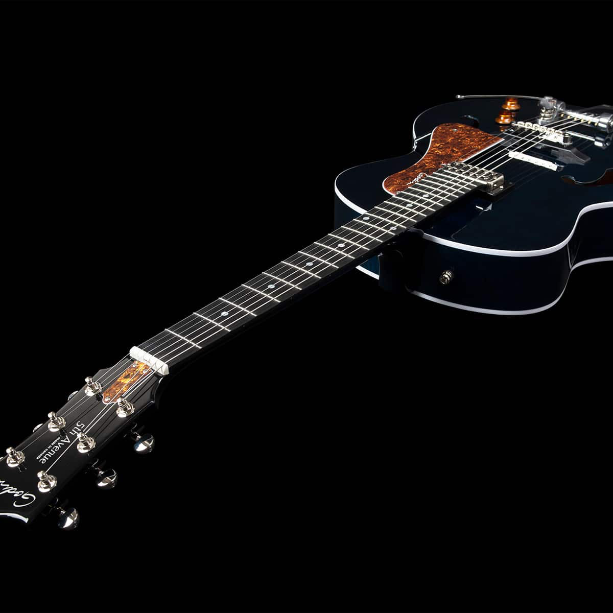 Godin 5th Avenue Semi-Acoustic Guitar ~ Nightclub Indigo Blue