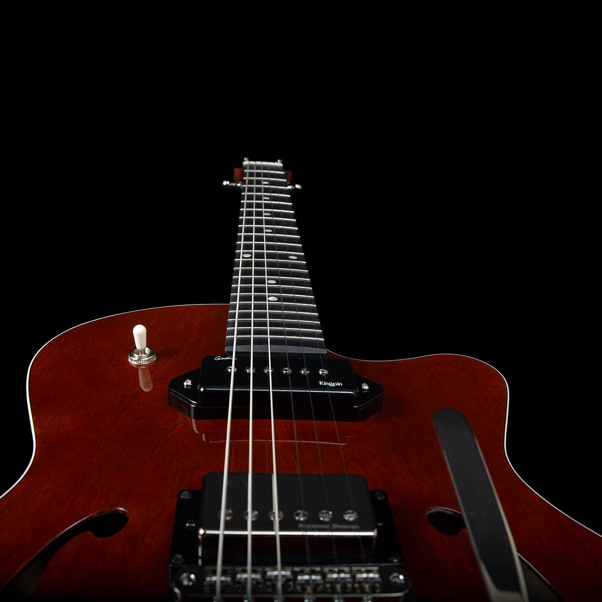 Godin 5th Avenue Semi-Acoustic Guitar ~ Uptown Custom Havana Brown