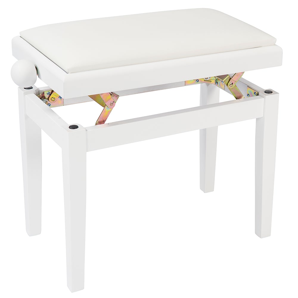 Kinsman Adjustable Piano Bench ~ White