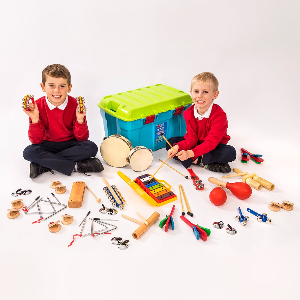 PP World 28 Player Percussion Set ~ Key Stage 1