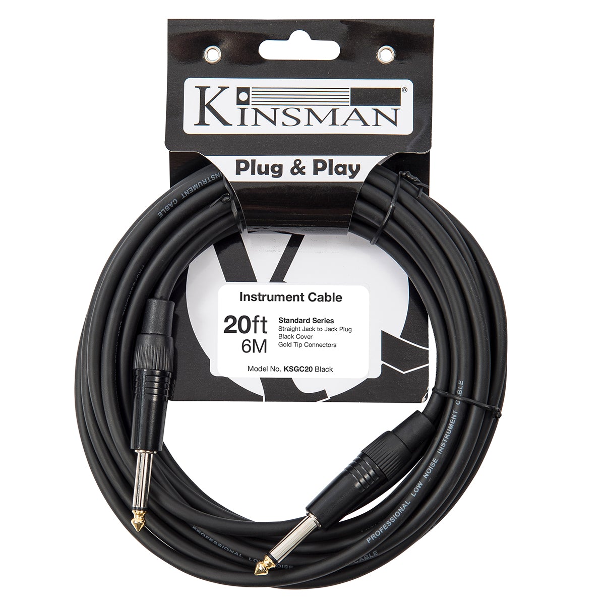 Kinsman Standard Instrument Cable ~ 20ft/6m