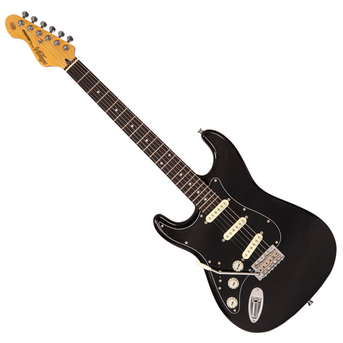 Left Hand Boulevard Black Vintage V60 Coaster Series Electric Guitar
