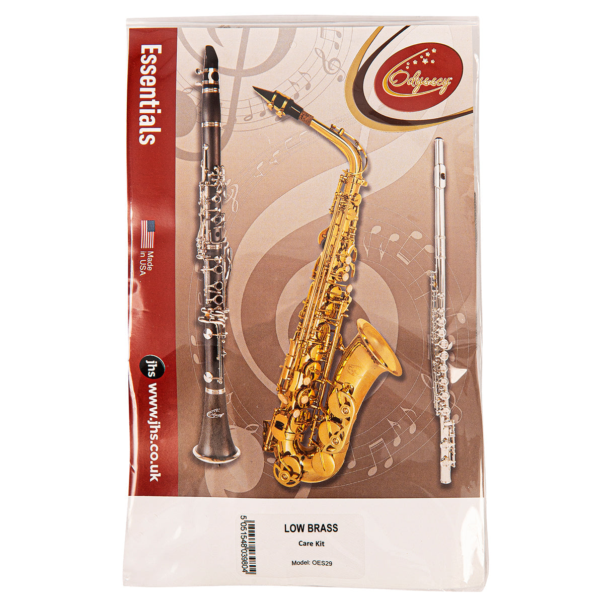 Odyssey Essentials Care Kit ~ Low Brass
