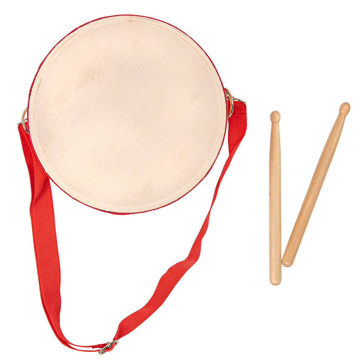PP World 'Early Years' Wooden Drum ~ Animals