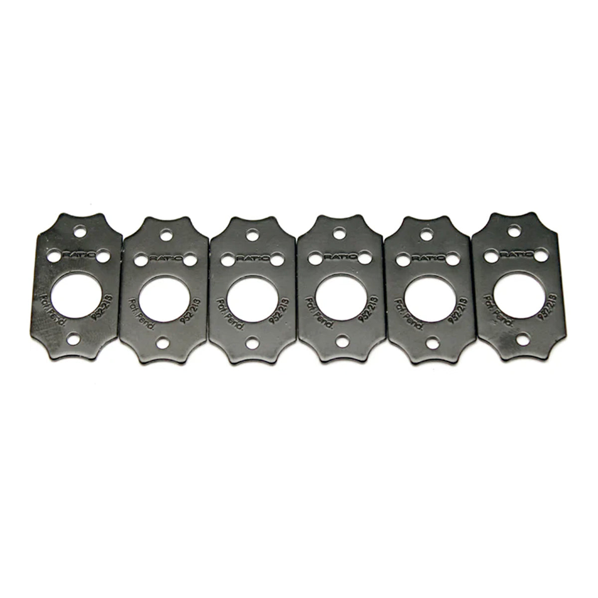 Graphtech Ratio Invisomatch Premium Plates For Gibson Style Screw Hole - Black