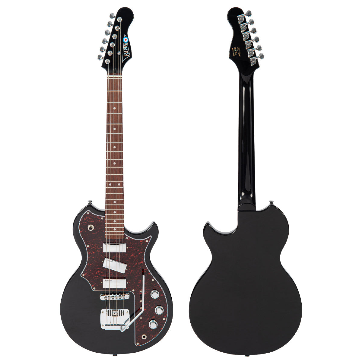 Rapier Deluxe Electric Guitar ~ Gloss Black