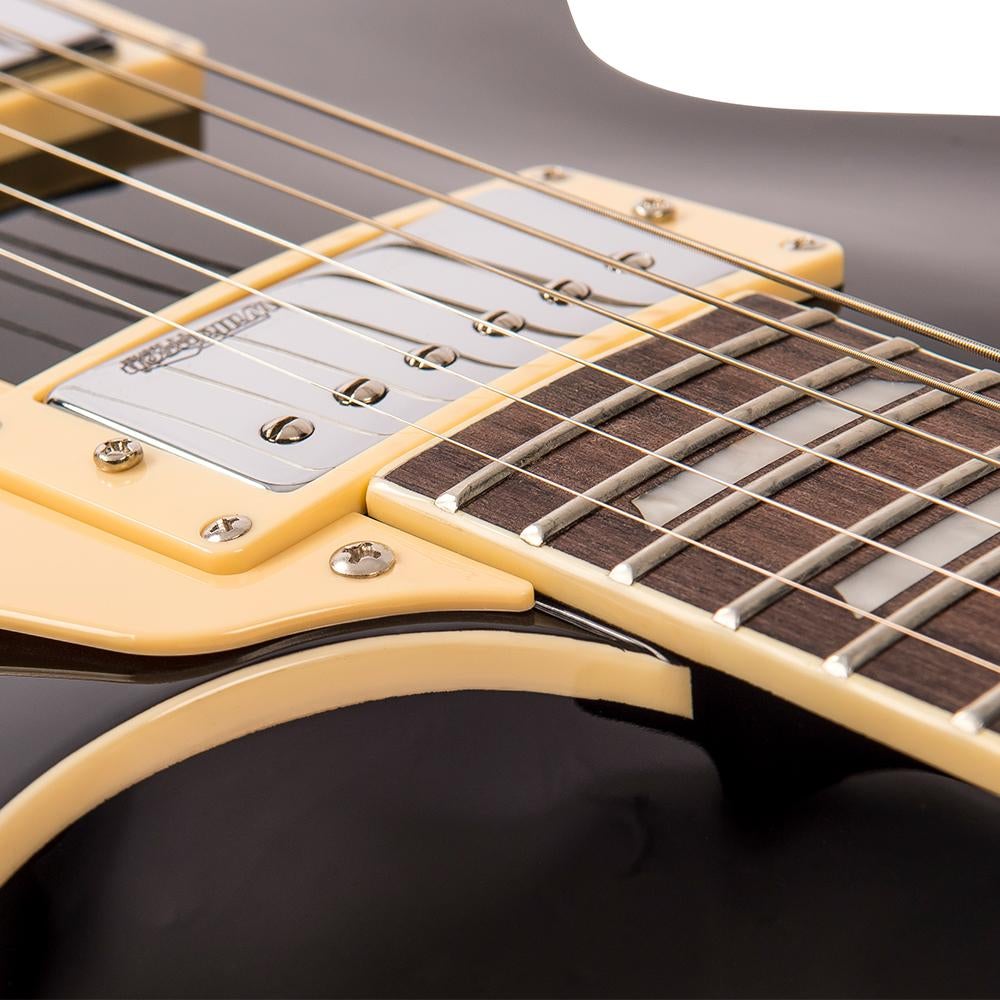 Boulevard Black Vintage V100 ReIssued Electric Guitar