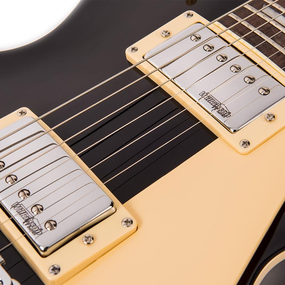 Boulevard Black Vintage V100 ReIssued Electric Guitar