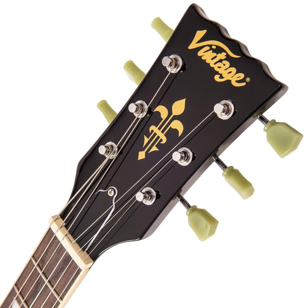 Boulevard Black Vintage V100 ReIssued Electric Guitar
