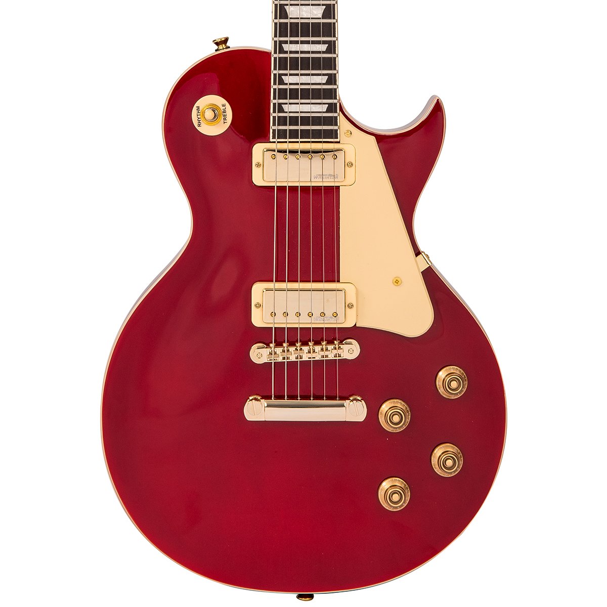 Wine Red Vintage V100M ReIssued Electric Guitar