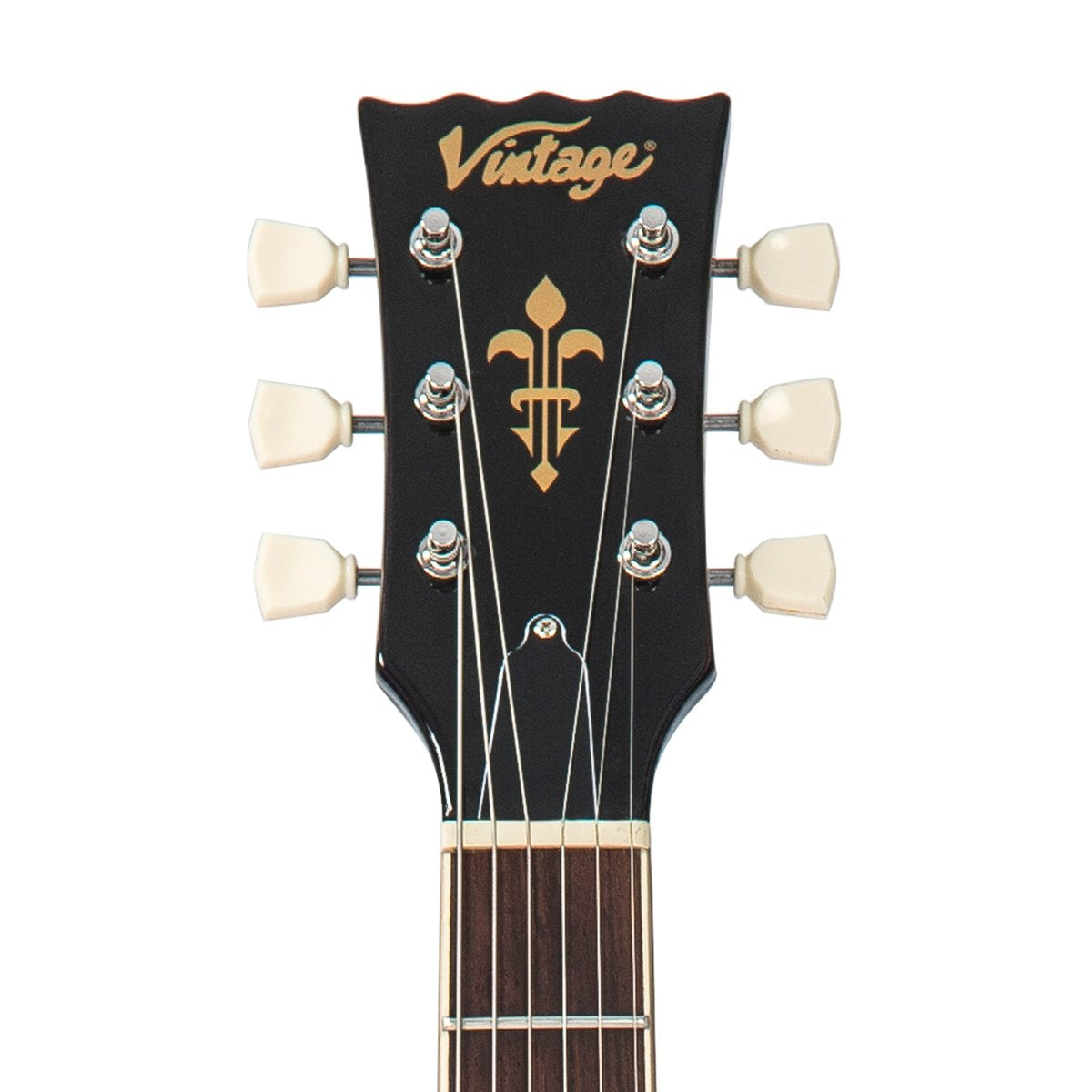 Flamed Purpleburst Vintage V100 ReIssued Electric Guitar with Bigsby
