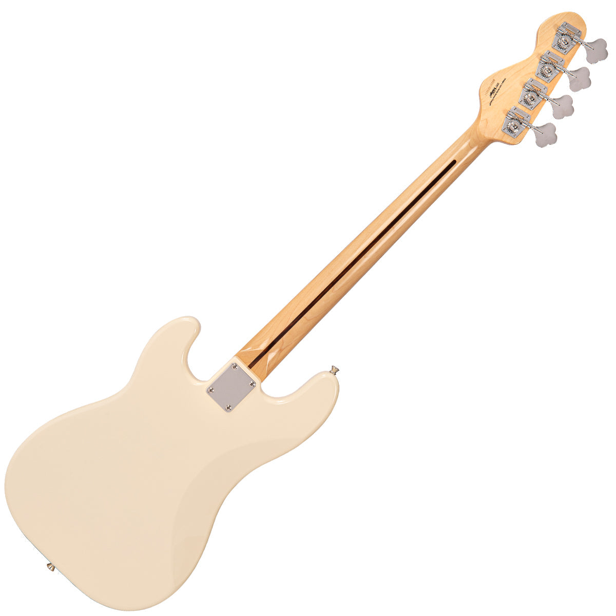 Vintage White Vintage V42 ReIssued Bass Guitar