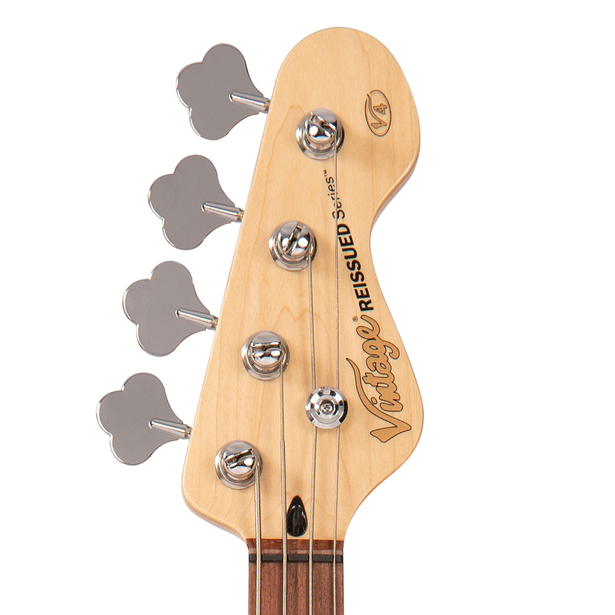 Vintage White Vintage V42 ReIssued Bass Guitar