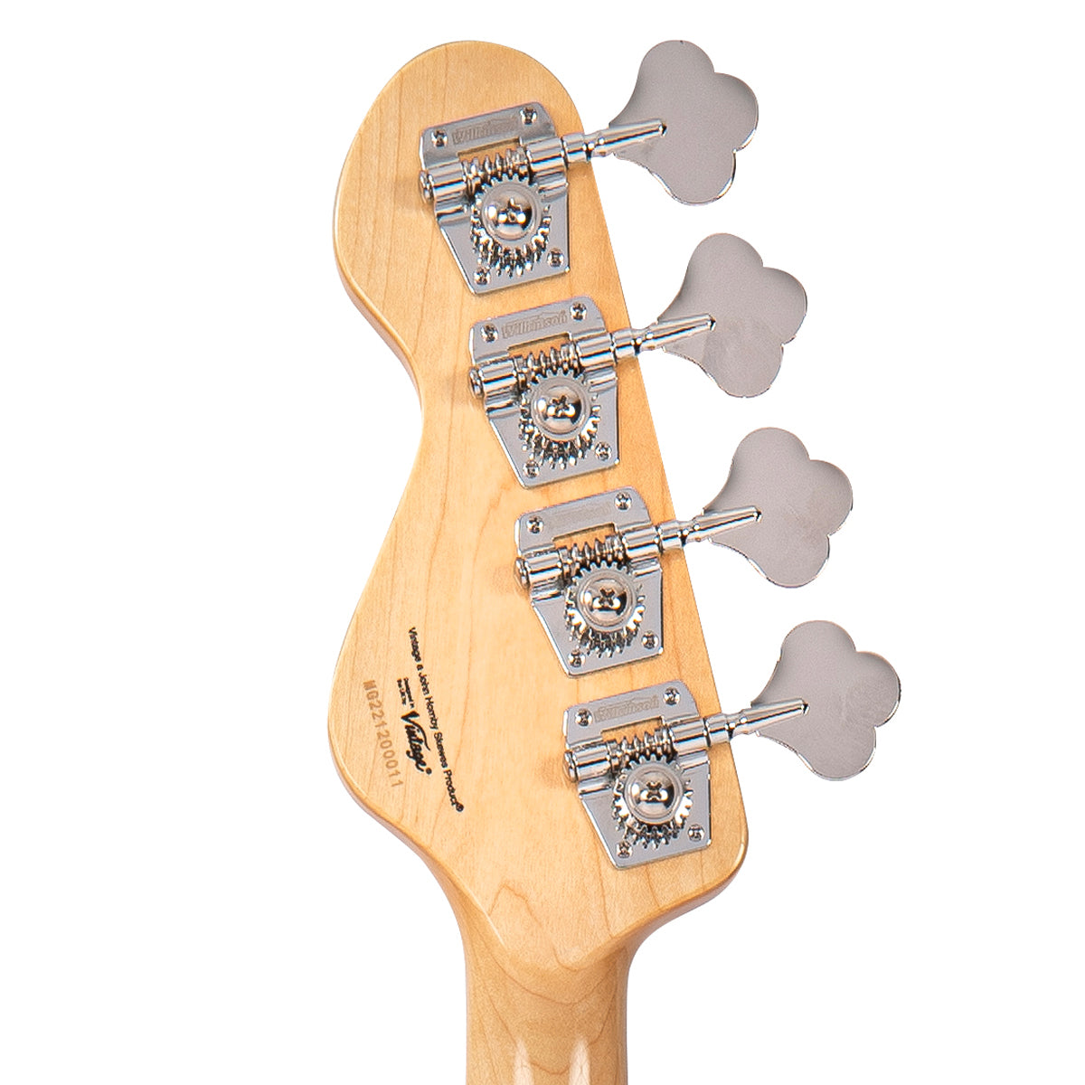 Vintage White Vintage V42 ReIssued Bass Guitar