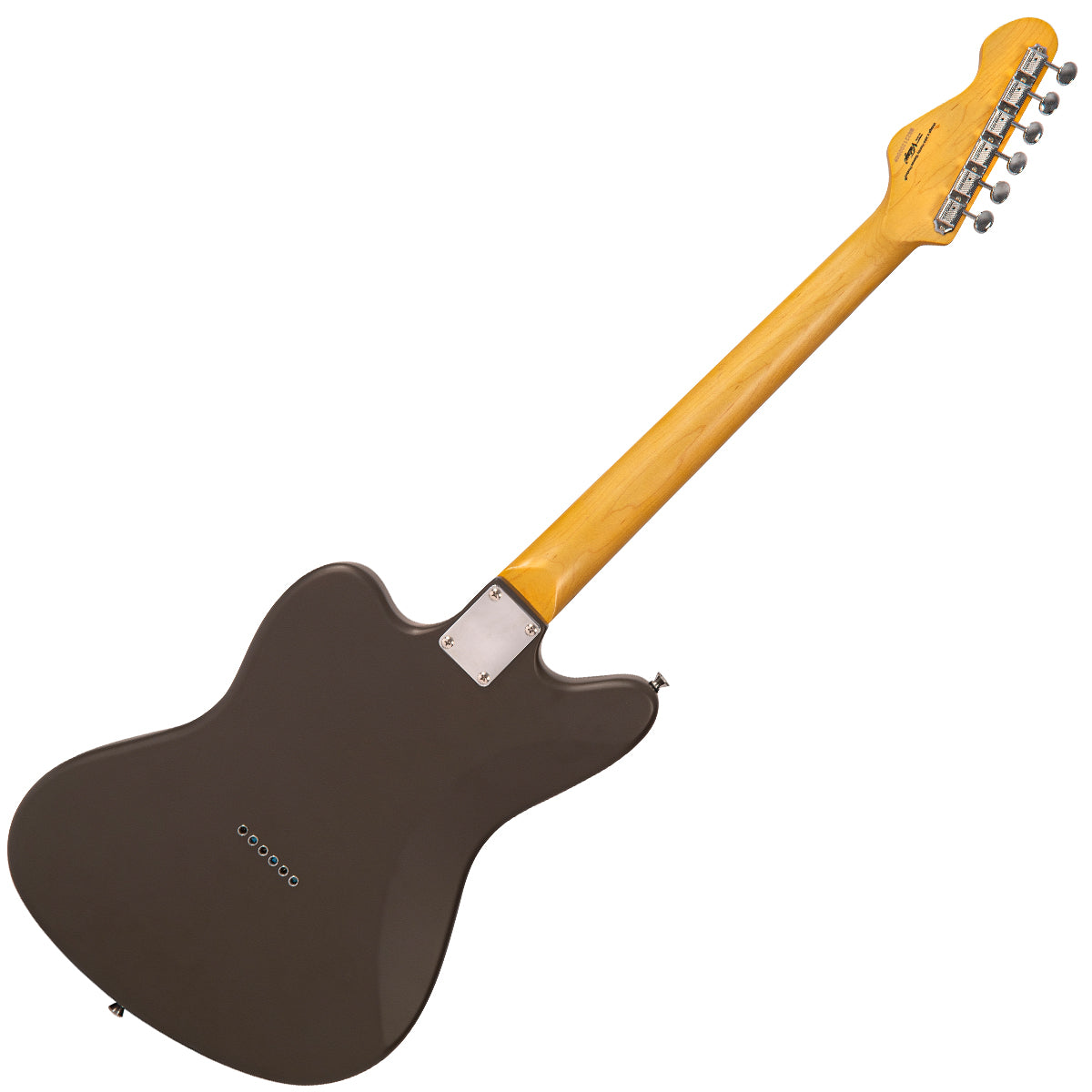 Satin Grey Vintage V65H ReIssued Hard Tail Electric Guitar