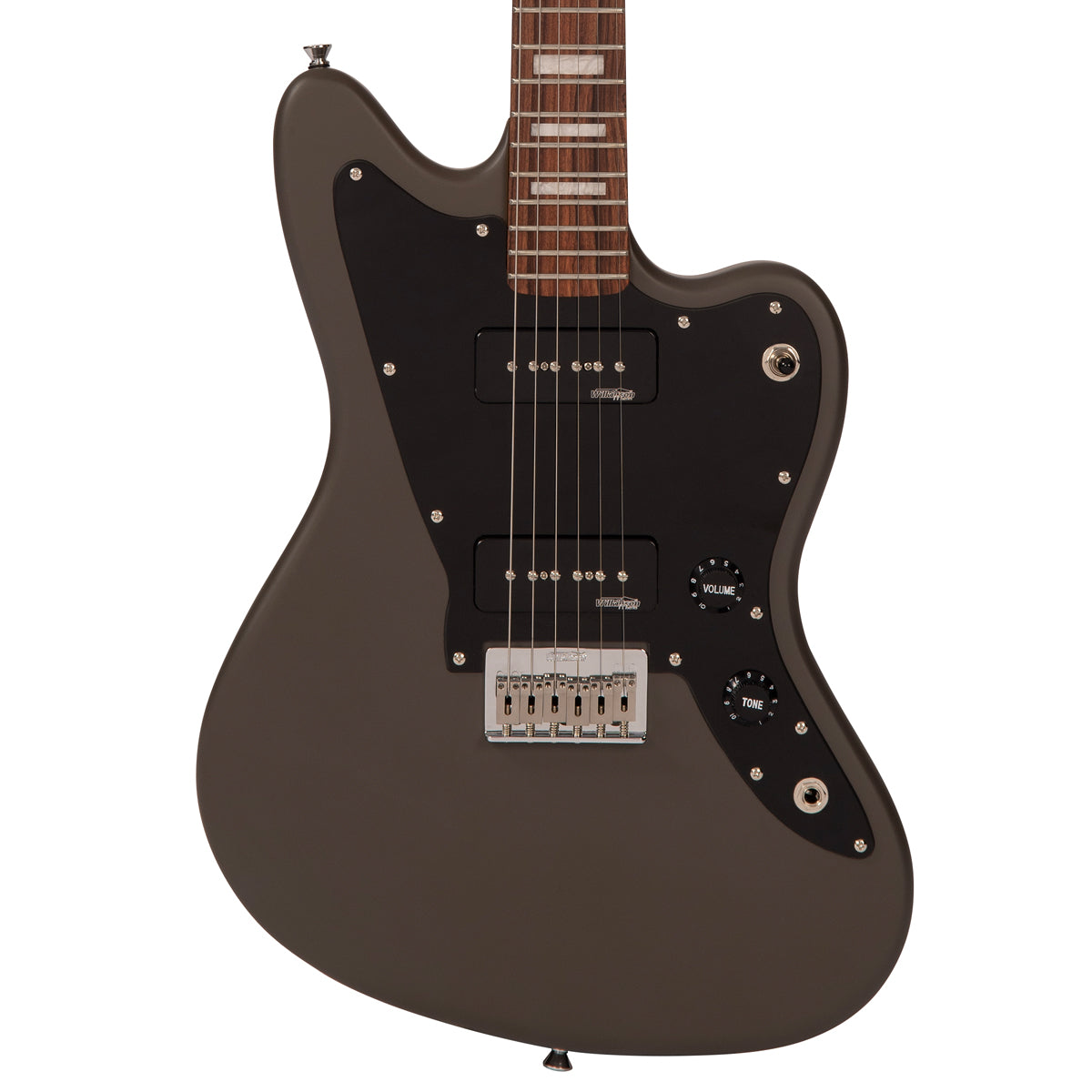 Satin Grey Vintage V65H ReIssued Hard Tail Electric Guitar