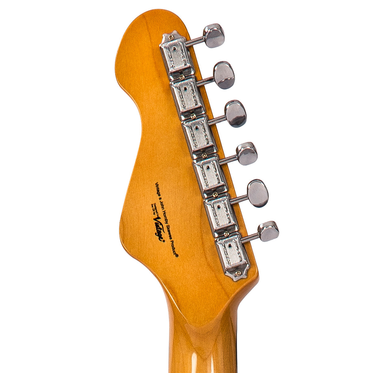 Boulevard Black Vintage V65 ReIssued Vibrato Electric Guitar