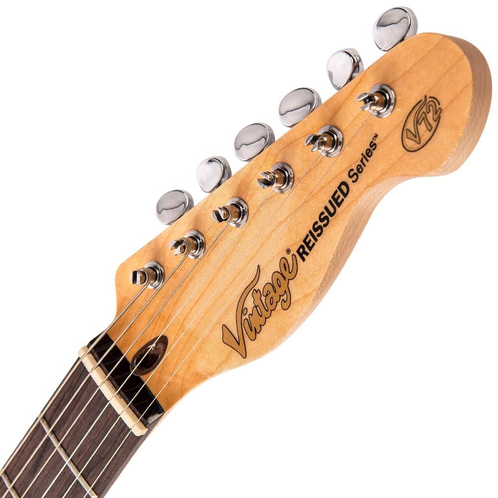 Flame Tobacco Burst Vintage V72H Custom Spec Hardtail