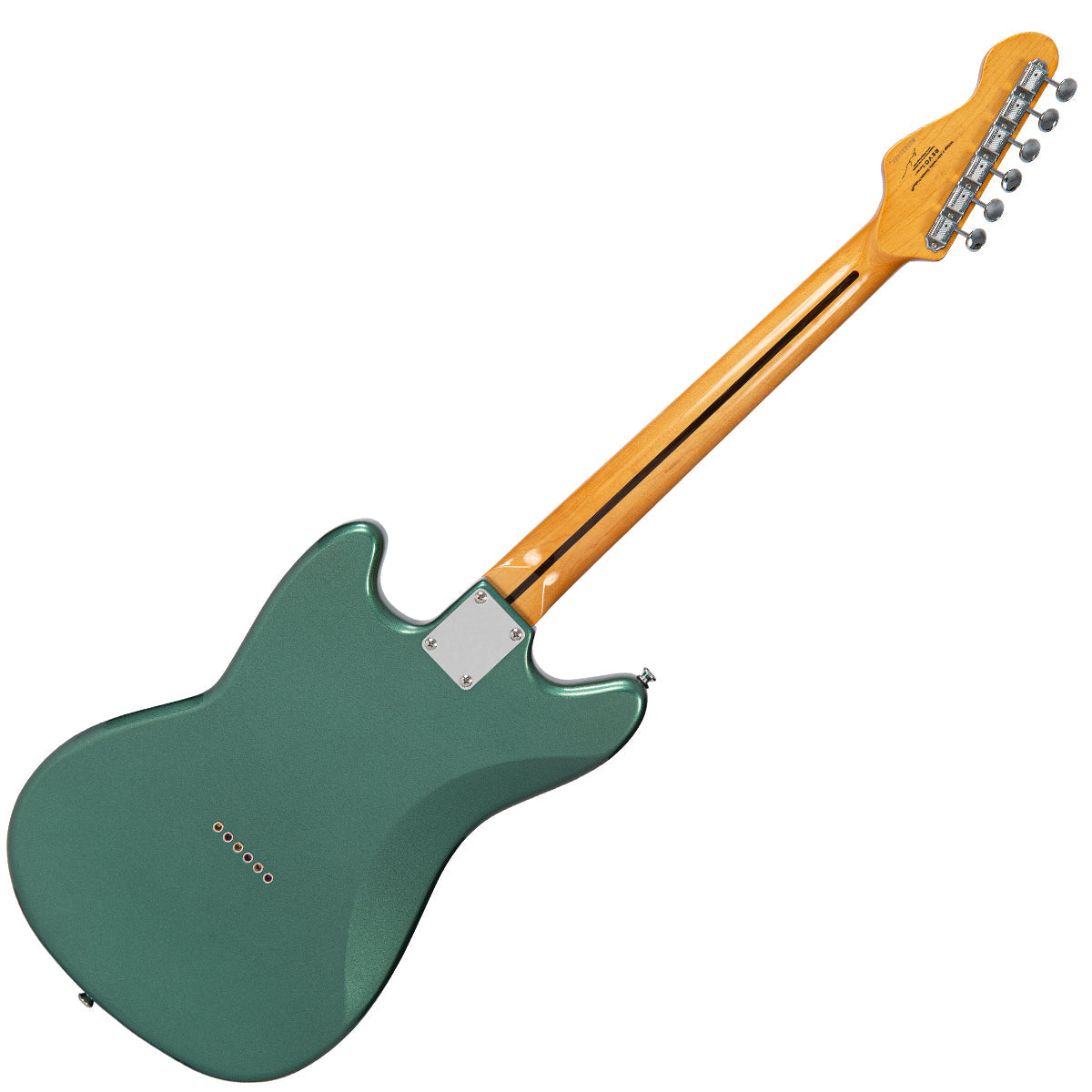 Metallic Sherwood Green Vintage REVO Series 'Colt HH Twin Hardtail' Guitar