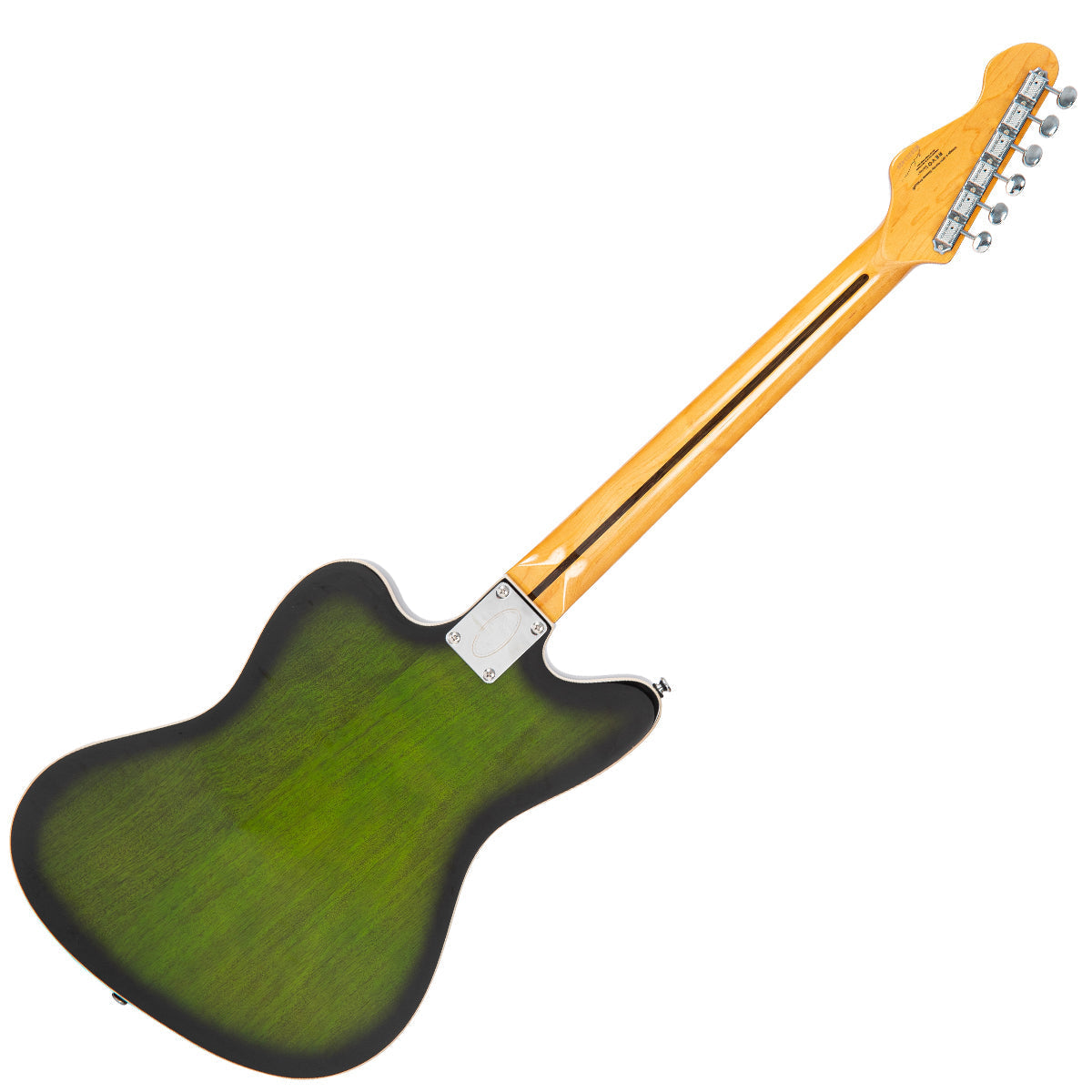 Greenburst Vintage REVO Series 'Surfmaster' Thinline Twin Electric Guitar