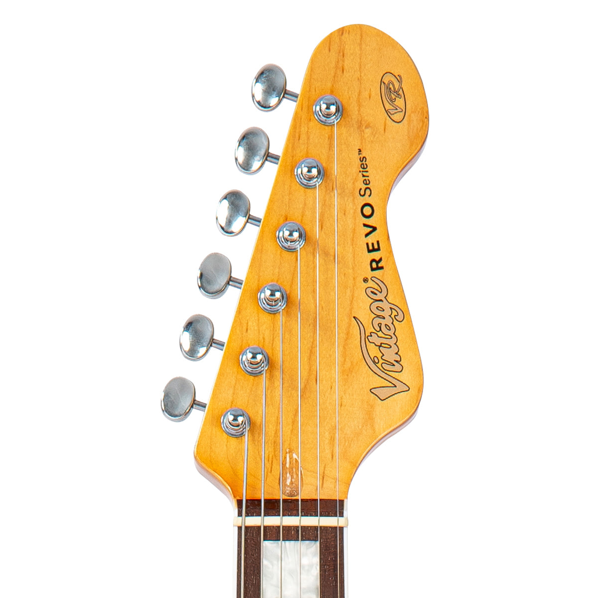 Greenburst Vintage REVO Series 'Surfmaster' Thinline Twin Electric Guitar