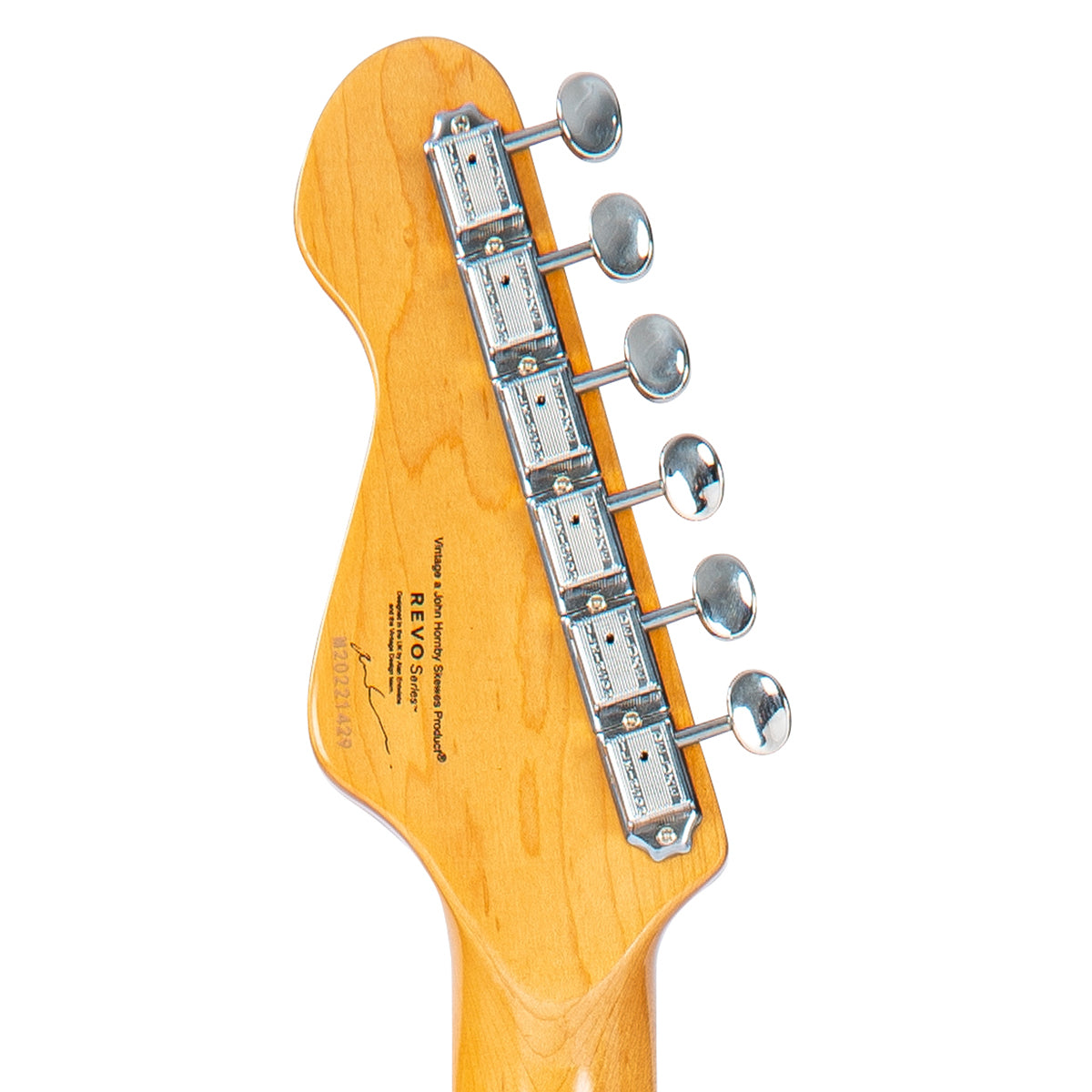 Greenburst Vintage REVO Series 'Surfmaster' Thinline Twin Electric Guitar