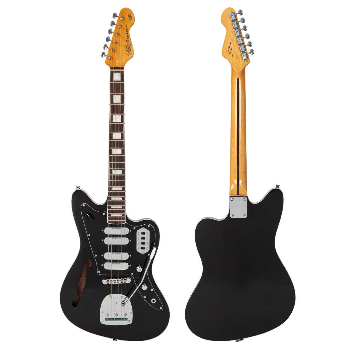 Boulevard BlackVintage REVO Series 'Surfmaster Quad' Electric Guitar