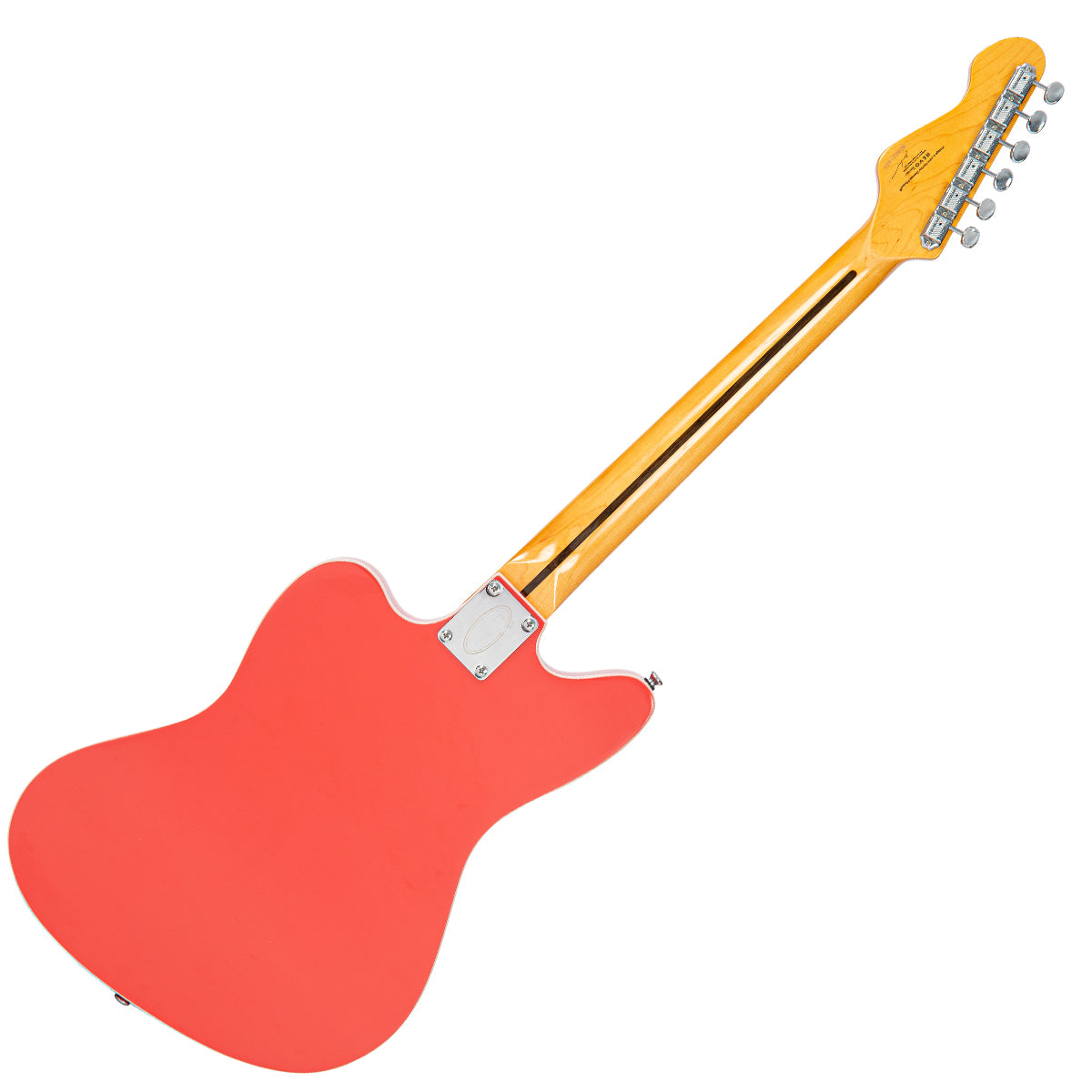 Firenza Red Vintage REVO Series 'Surfmaster Quad' Electric Guitar