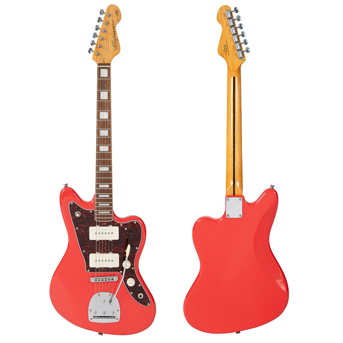 Firenza Red Vintage REVO Series 'Surfmaster 90' Guitar