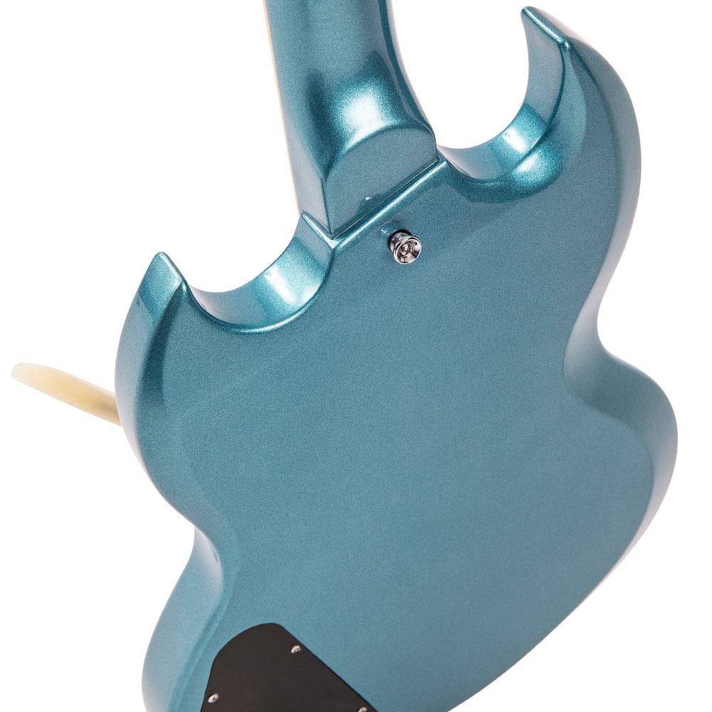 Gun Hill Blue Vintage VS6V ReIssued Electric Guitar with vintage style Vibrato