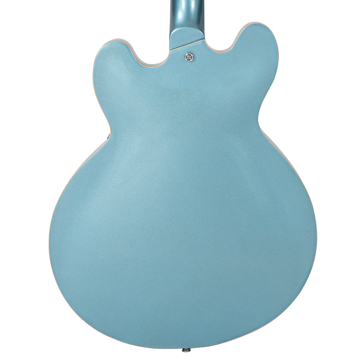 Gun Hill Blue Vintage VSA500B ReIssued Semi Acoustic Guitar with Bigsby