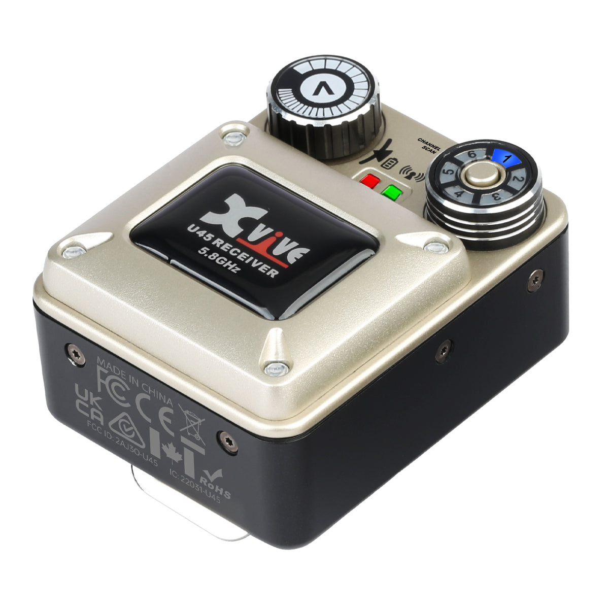 Xvive 5.8GHz Wireless In-Ear System with Two Receivers